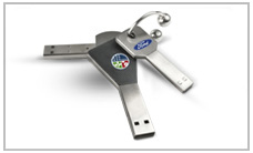 Key Shaped 